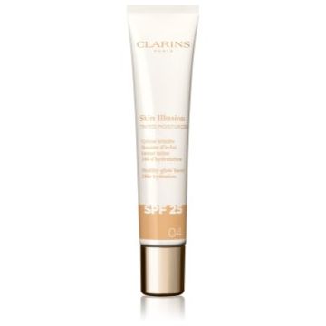 Clarins Skin Illusion Tinted Moisturizer crema tonifianta SPF 25 Clarins Skin Illusion Tinted Moisturizer crema tonifianta SPF 25
