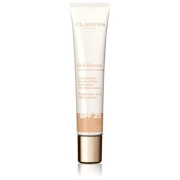 Clarins Skin Illusion Tinted Moisturizer crema tonifianta SPF 25 Clarins Skin Illusion Tinted Moisturizer crema tonifianta SPF 25