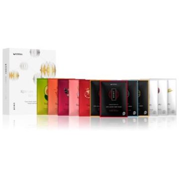 KORIKA Korean Beauty Ritual Face Sheet Mask Calendar set de măști faciale KORIKA Korean Beauty Ritual Face Sheet Mask Calendar set de măști faciale