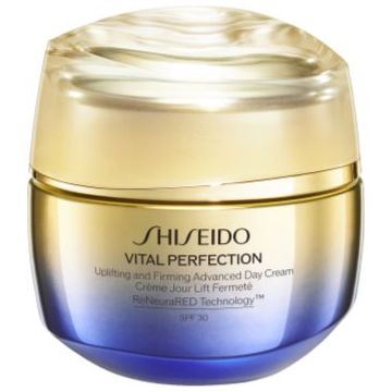 Shiseido Vital Perfection Uplifting and Firming Advanced Day Cream crema de zi pentru lifting SPF 30 Shiseido Vital Perfection Uplifting and Firming Advanced Day Cream crema de zi pentru lifting SPF 30
