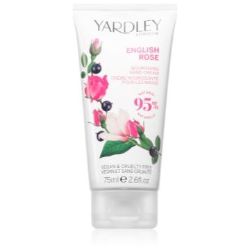 Yardley English Rose crema de maini hidratanta Yardley English Rose crema de maini hidratanta