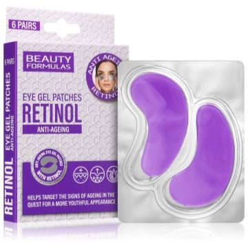 Beauty Formulas Retinol tampoane cu gel împotriva ridurilor de sub ochi cu retinol Beauty Formulas Retinol tampoane cu gel împotriva ridurilor de sub ochi cu retinol