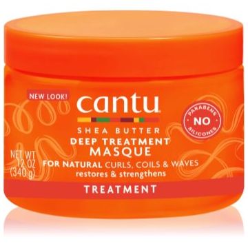 CANTU Shea Butter Deep Treatment Mask masca profund reparatorie pentru par ondulat si cret CANTU Shea Butter Deep Treatment Mask masca profund reparatorie pentru par ondulat si cret