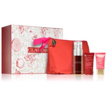Clarins Double Serum & Super Restorative Collection set cadou pentru ten matur Clarins Double Serum & Super Restorative Collection set cadou pentru ten matur