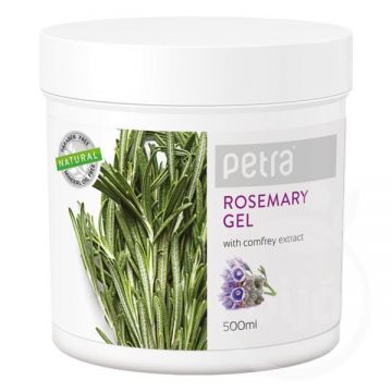 Gel terapeutic cu rozmarin si camfor Petra, 500 g Gel terapeutic cu rozmarin si camfor Petra, 500 g