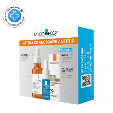 La Roche Posay Pachet Pure Vitamin C10 Serum 30 ml La Roche Posay Pachet Pure Vitamin C10 Serum 30 ml