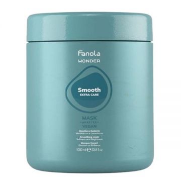 Masca de Par pentru Netezire si Disciplina - Fanola Wonder Smooth Extra Care Hair Mask, 1000 ml Masca de Par pentru Netezire si Disciplina - Fanola Wonder Smooth Extra Care Hair Mask, 1000 ml