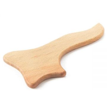 Paleta de Masaj din Lemn Gua Sha Realizata Manual, Natur - Tuuli, 1 buc Paleta de Masaj din Lemn Gua Sha Realizata Manual, Natur - Tuuli, 1 buc