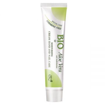 SHORT LIFE - Crema hidratanta pentru maini si unghii cu Aloe Vera Rosa Impex, 45 ml SHORT LIFE - Crema hidratanta pentru maini si unghii cu Aloe Vera Rosa Impex, 45 ml