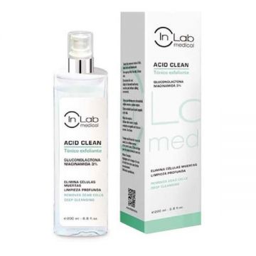 Tonic Exfoliant Acid Clean Inlab Medical, Inlabmed038, 200 ml Tonic Exfoliant Acid Clean Inlab Medical, Inlabmed038, 200 ml