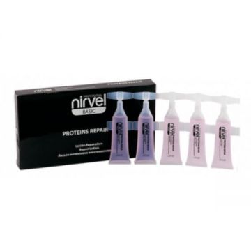 Tratament pentru Par Deteriorat, Fiole Nirvel Proteins Repair, 10x10 ml Tratament pentru Par Deteriorat, Fiole Nirvel Proteins Repair, 10x10 ml