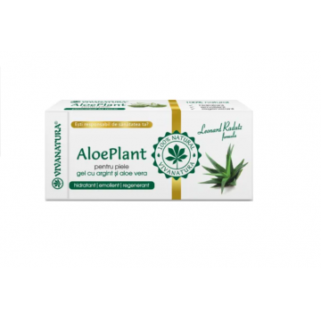 Aloe Plant Gel pentru piele cu argint si aloe vera 20 ml Aloe Plant Gel pentru piele cu argint si aloe vera 20 ml