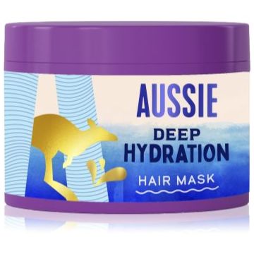 Aussie Deep Hydration Hair Mask masca pentru hidratare intensa pentru păr uscat și deteriorat Aussie Deep Hydration Hair Mask masca pentru hidratare intensa pentru păr uscat și deteriorat