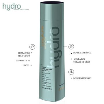 Masca hidratare intensa pentru par uscat Luxury Hydrobalance Estel Haute Couture, 250 ml Masca hidratare intensa pentru par uscat Luxury Hydrobalance Estel Haute Couture, 250 ml