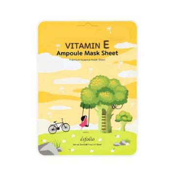Masca pentru fata tip ser cu vitamina E, 25ml, Esfolio Masca pentru fata tip ser cu vitamina E, 25ml, Esfolio