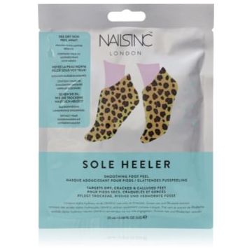 Nails Inc. Sole Heeler masca exfolianta pentru picioare Nails Inc. Sole Heeler masca exfolianta pentru picioare